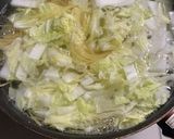 白菜と柚カニカマの和風パスタ〜柚子風味〜作り方3写真