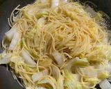 白菜と柚カニカマの和風パスタ〜柚子風味〜作り方4写真