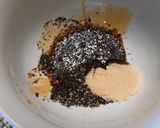 春菊のごま和えと茎の汐昆布和え作り方7写真