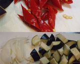 牛肉＆赤唐辛子☆簡単レッドカレーアジア風作り方1写真