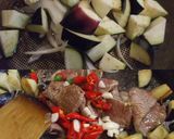 牛肉＆赤唐辛子☆簡単レッドカレーアジア風作り方3写真