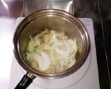 鶏肉とほうれん草のミルクスープ作り方3写真