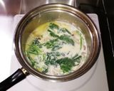 鶏肉とほうれん草のミルクスープ作り方11写真