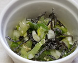 ☆ご飯のお供に♪塩昆布・ネギ塩たれ和え☆作り方1写真