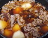 シンプルで美味しい！里芋と牛肉の煮込み作り方2写真