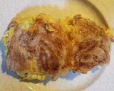 干支ではないけどシマリスお好み焼きアート作り方4写真