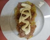 干支ではないけどシマリスお好み焼きアート作り方5写真