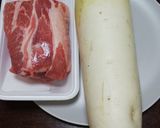 ダイコンと豚肩ロースブロック煮作り方1写真