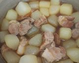 ダイコンと豚肩ロースブロック煮作り方7写真