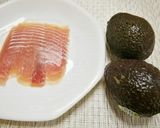 クリーミィなアボカドの生ハム巻きフライ♪作り方1写真