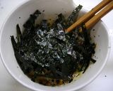 簡単！豆苗海苔たっぷり納豆作り方1写真