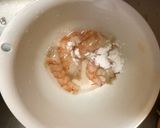 お見せで出てくるカリフワ海老チリ作り方7写真