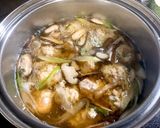 香り高い♪ゆずとみつ葉♡冬の鶏団子スープ作り方3写真