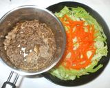 牛肉しぐれ煮サラダ♪簡単作り方7写真