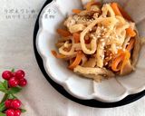 食品乾燥機で作った【切り干し大根】の煮物作り方10写真