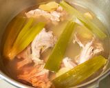 鶏ガラスープで作るチキンカレー作り方6写真