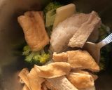 納豆とブロッコリー、油揚げのご飯作り方2写真