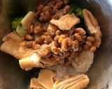 納豆とブロッコリー、油揚げのご飯作り方3写真