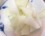 全てレンジごろごろ野菜肉なしチリ麻婆豆腐作り方5写真