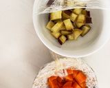 全てレンジごろごろ野菜肉なしチリ麻婆豆腐作り方9写真