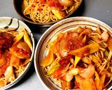 あっさり肉無しトマトパスタ作り方7写真