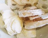 蓮根と里芋の葱ソース掛け作り方2写真