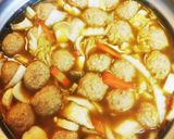 冷凍鶏肉だんごの野菜カレースープ作り方5写真