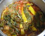 爽やかハーブの夏野菜トマトスープ作り方10写真
