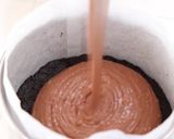 材料4つ生チョコチーズケーキ作り方4写真