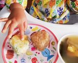 しらすとブロッコリー☆チーズ焼きおにぎり作り方7写真