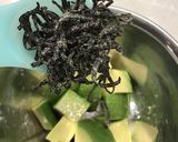 アボカド塩昆布作り方4写真