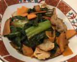 かつお菜の炒め煮作り方5写真