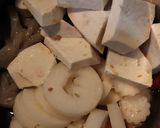 お節♪昆布巻きの煮汁で煮物★ゼロ活力なべ作り方4写真