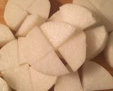大根とイカ下足のこってり煮付け作り方2写真