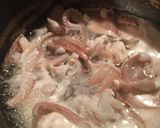 大根とイカ下足のこってり煮付け作り方5写真