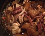 大根とイカ下足のこってり煮付け作り方8写真