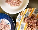 全てレンジなすと芋まるで肉まん青椒肉絲風作り方2写真
