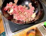 チャプチェ風焼肉丼野菜と簡単ワンプレート作り方1写真