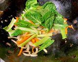 チャプチェ風焼肉丼野菜と簡単ワンプレート作り方2写真