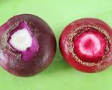 愛媛の郷土料理★お節にも♪緋の蕪漬け作り方1写真