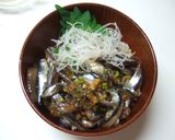 超手軽＾＾！いわしのヅケ丼作り方3写真