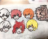 すとぷりキャラチョコデコレーションケーキ作り方4写真