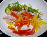 簡単！野菜一杯☆目玉焼き作り方2写真