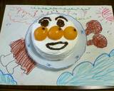 手作り・簡単”アンパンマンケーキ”作り方3写真