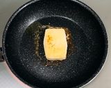 カリとろ~☆甘辛バター醤油餅作り方3写真
