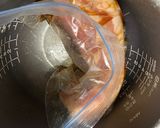豚バラの簡単炊飯器蒸し作り方6写真