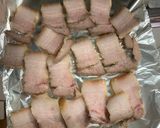 豚バラの簡単炊飯器蒸し作り方13写真