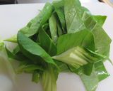 おさかなバーグと青梗菜の炒め物作り方2写真
