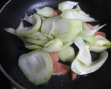 おさかなバーグと青梗菜の炒め物作り方11写真