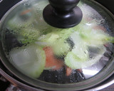 おさかなバーグと青梗菜の炒め物作り方10写真
